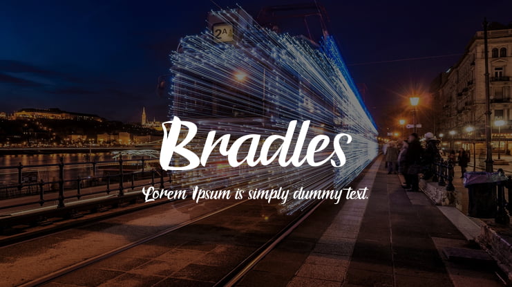 Bradles Font