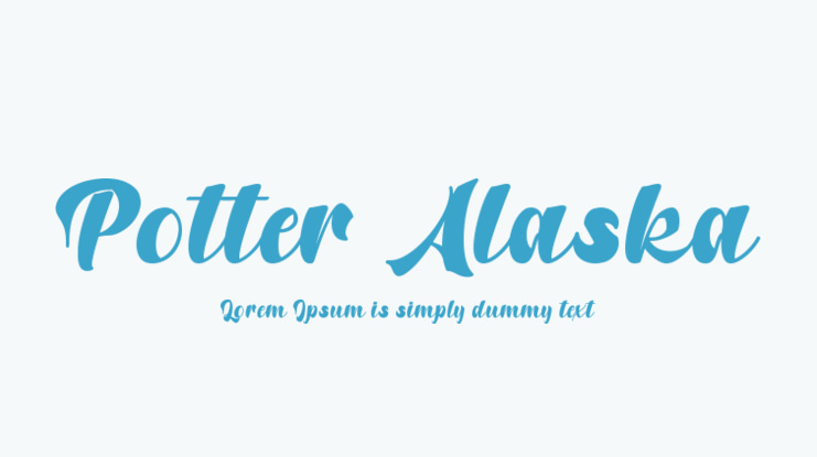 Potter Alaska Font Family