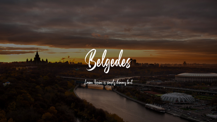 Belgedes Font