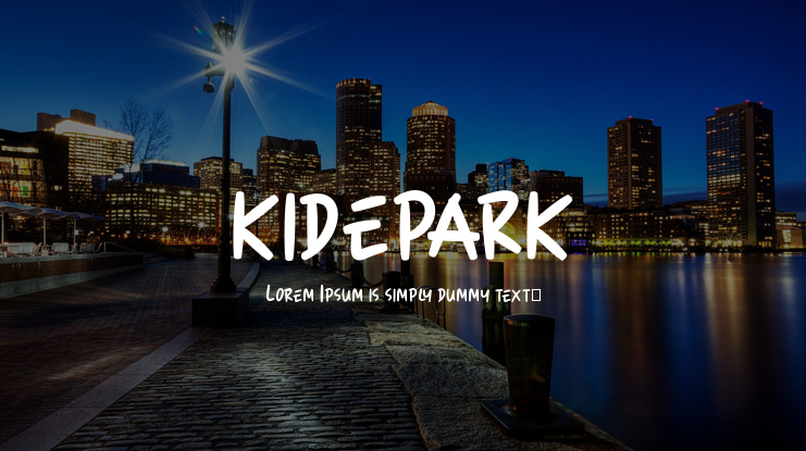 KIDEPARK Font