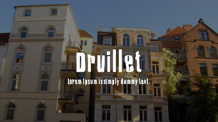 Druillet Font