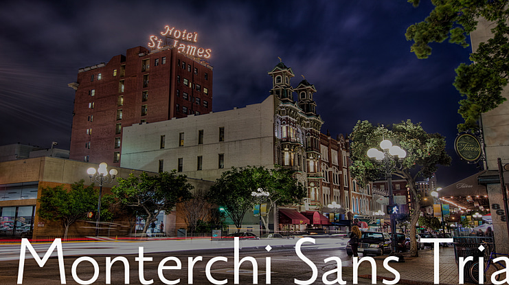 Monterchi Sans Trial Font Family