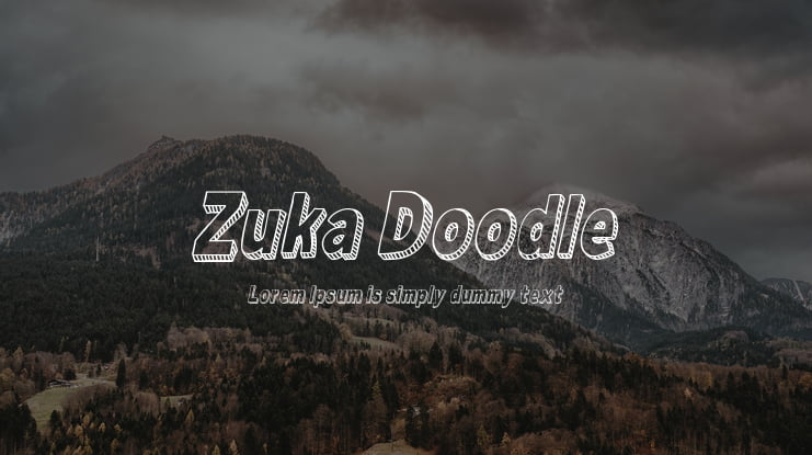 Zuka Doodle Font Family