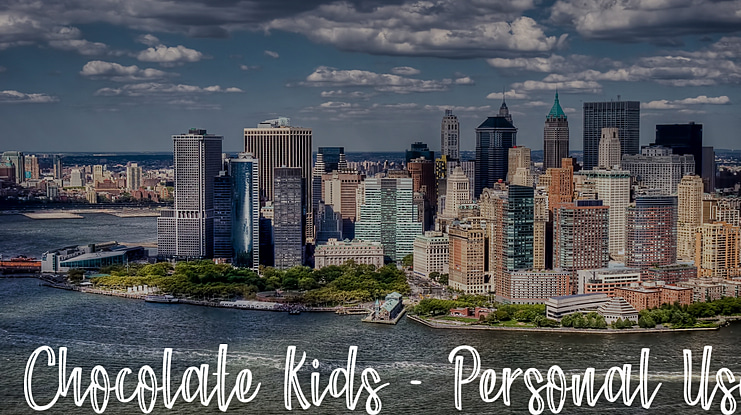 Chocolate Kids - Personal Use Font