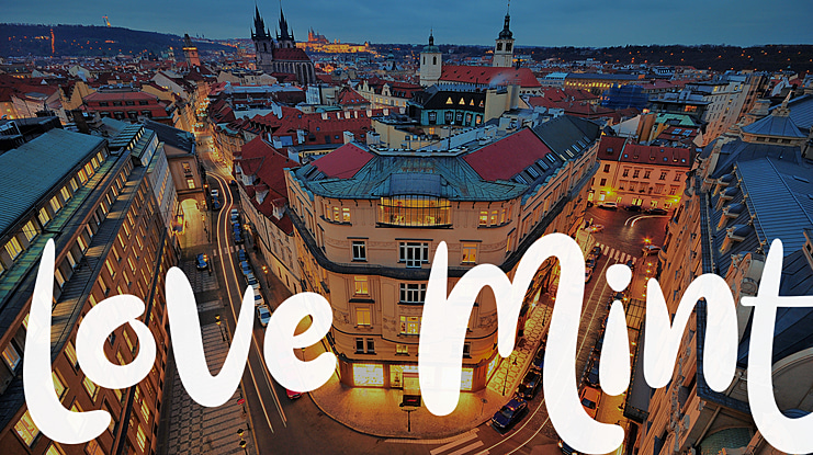 Love Mint Font