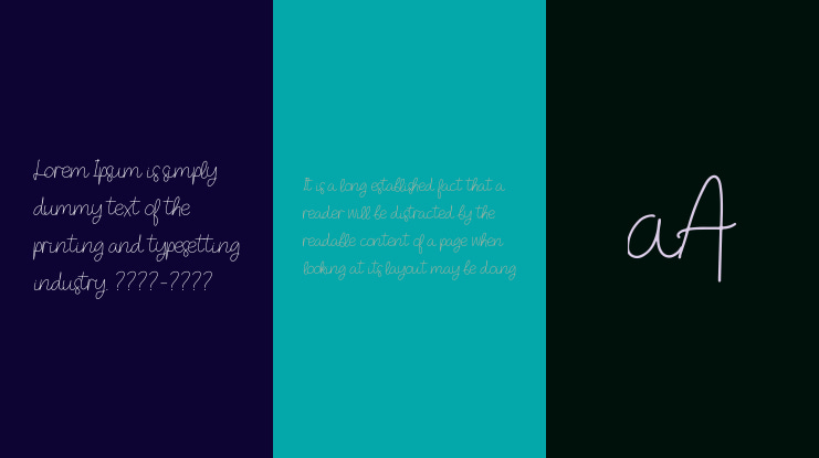 Dear Audrey Font