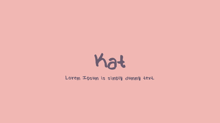 Kat Font