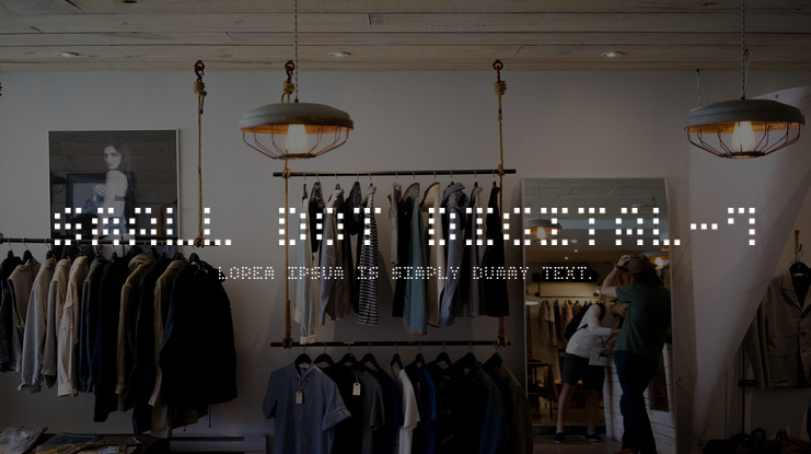 Small Dot Digital-7 Font