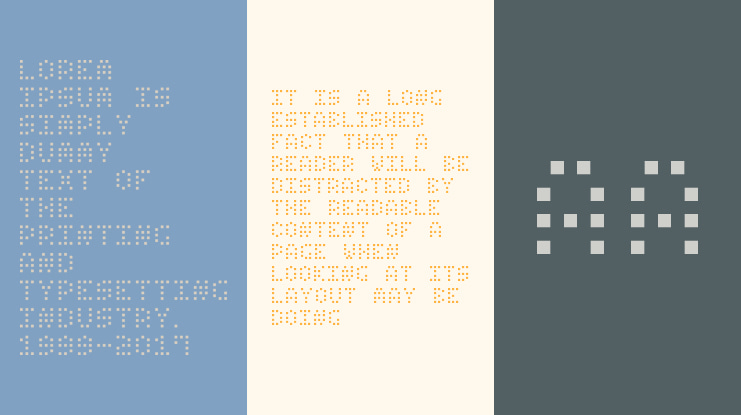 Small Dot Digital-7 Font