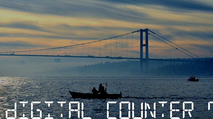 Digital Counter 7 Font Family