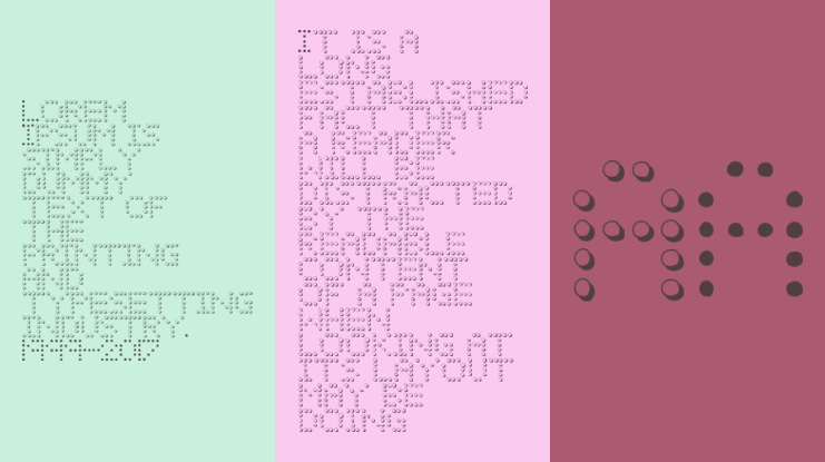 EMITTING DIODES Font