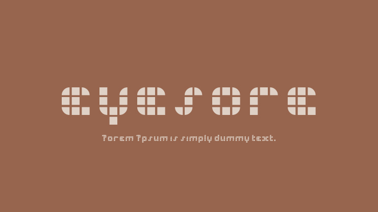 eyesore Font