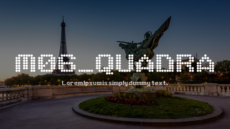 M06_QUADRA Font