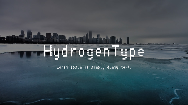 HydrogenType Font