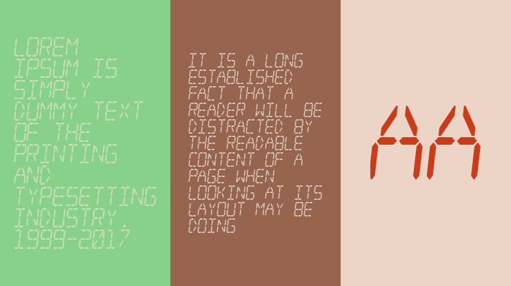 Digital dream Skew Narrow Font