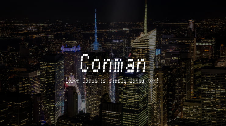 Conman Font