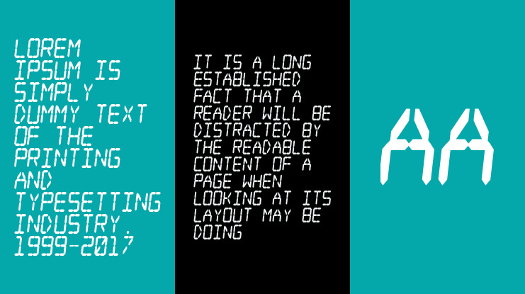 Digital dream Fat Skew Narrow Font