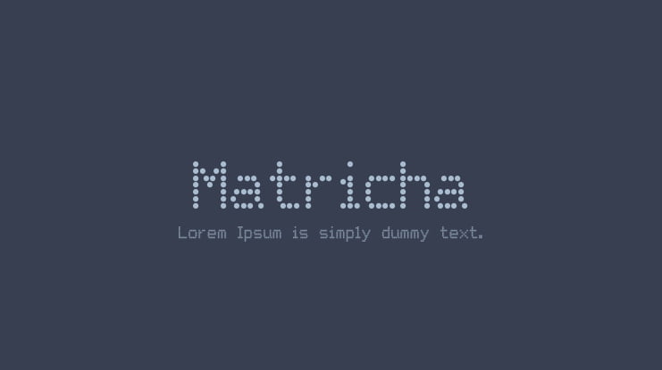Matricha Font