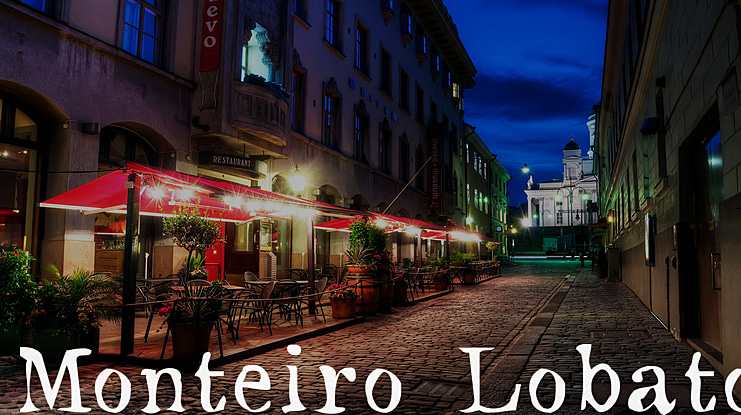 Monteiro Lobato Font