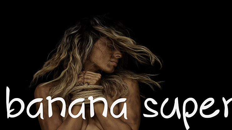 banana super Font
