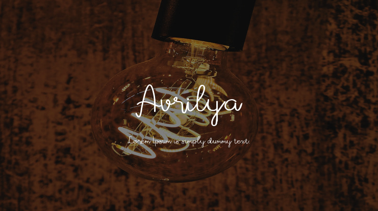 Avrilya Font