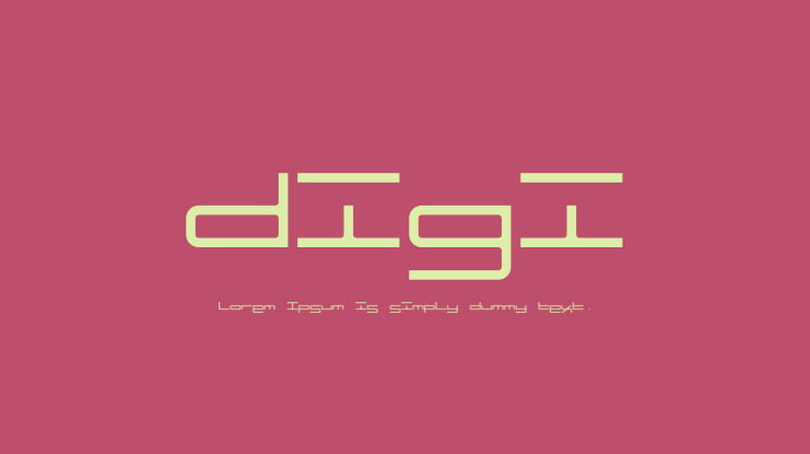 digi Font