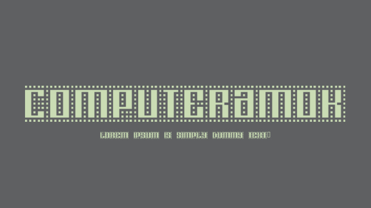 ComputerAmok Font