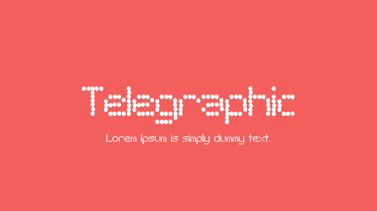 Telegraphic Font Family