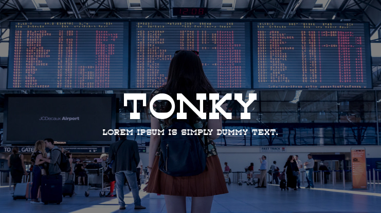 Tonky Font