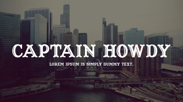 Captain Howdy Font