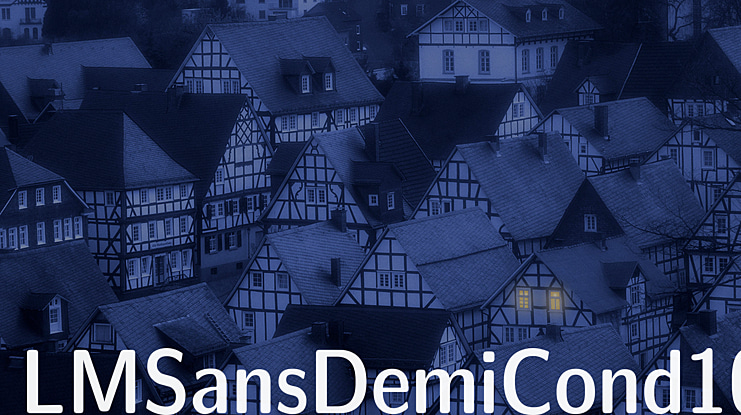 Latin Modern Sans Font Family