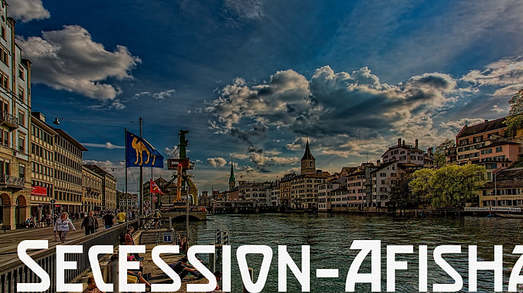 Secession-Afisha Font