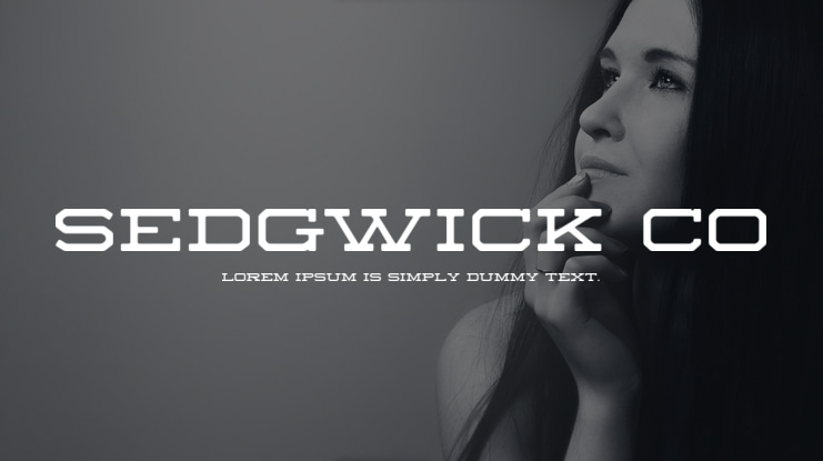 Sedgwick Co Font