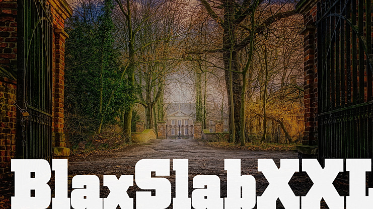BlaxSlabXXL Font