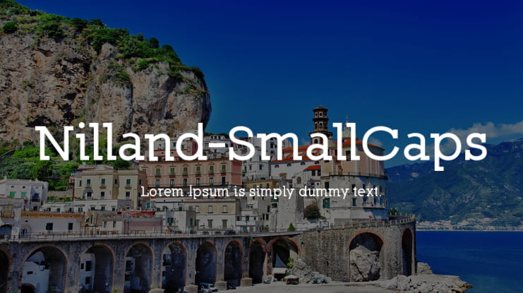 Nilland-SmallCaps Font Family