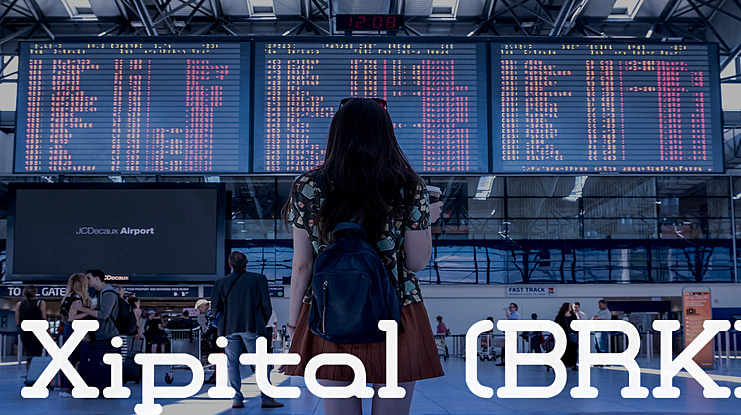 Xipital (BRK) Font