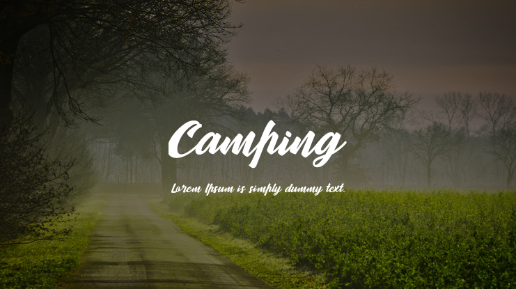 Camping Font