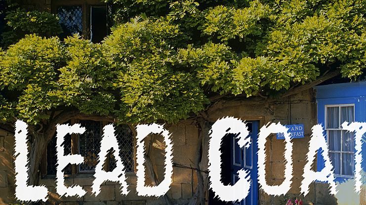 Lead Coat Font