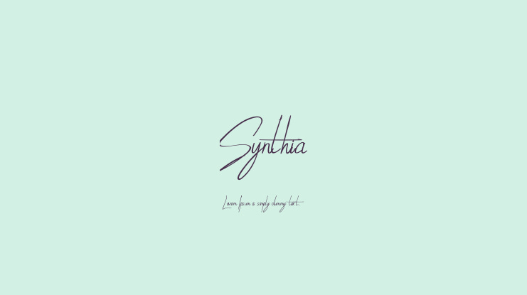 Synthia Font