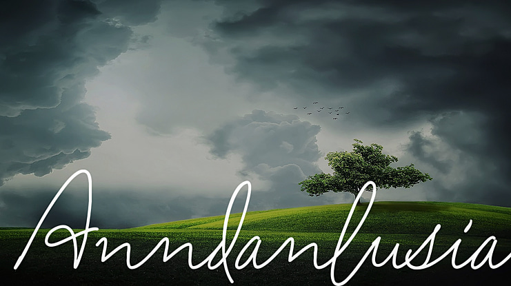 Anndanlusia Font