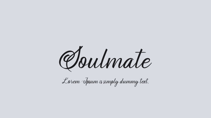 Soulmate Font