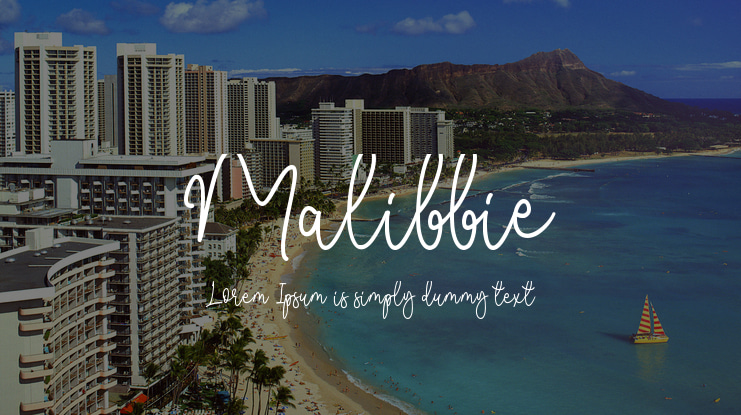 Malibbie Font