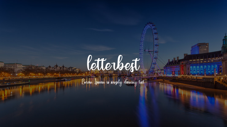 letterbest Font