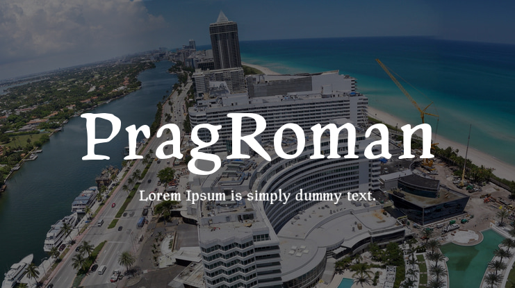 PragRoman Font