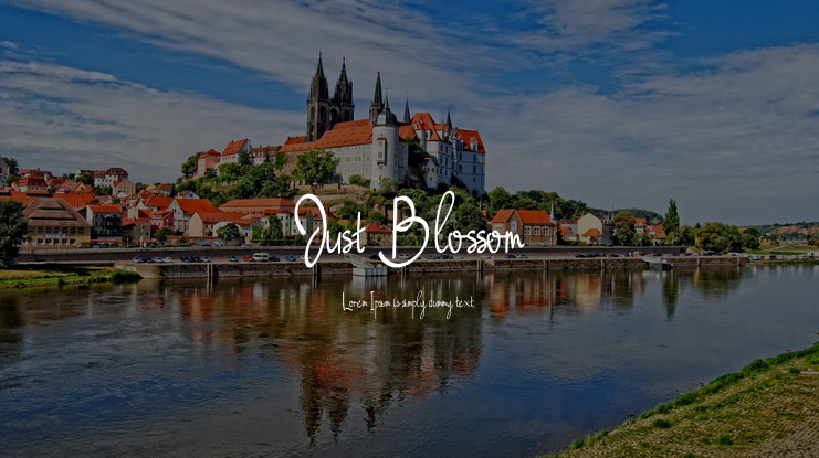 Just Blossom Font