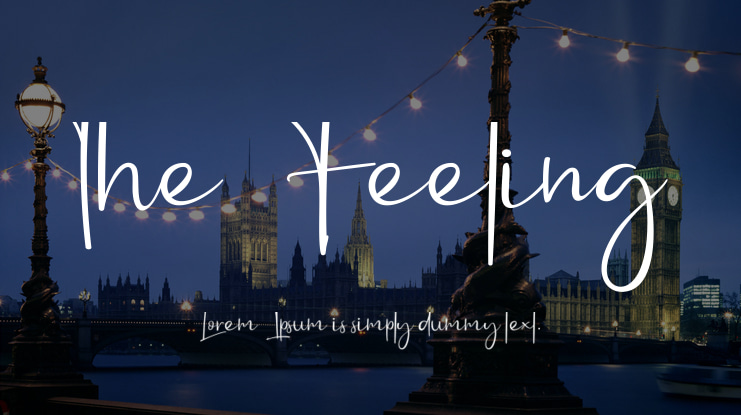 The Feeling Font