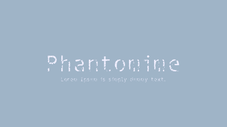 Phantomime Font