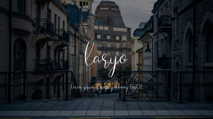 Laryo Font