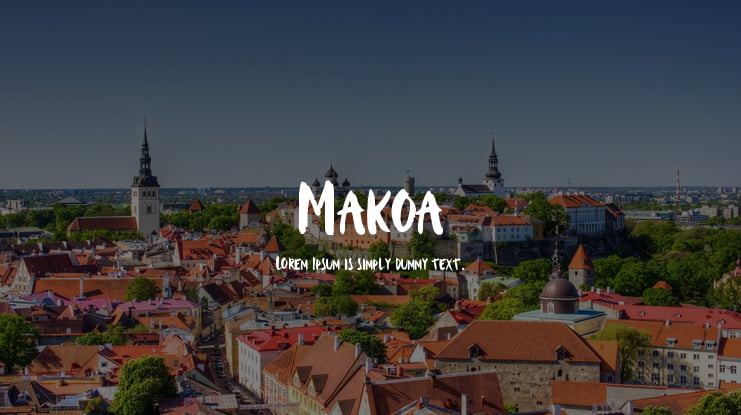 Makoa Font