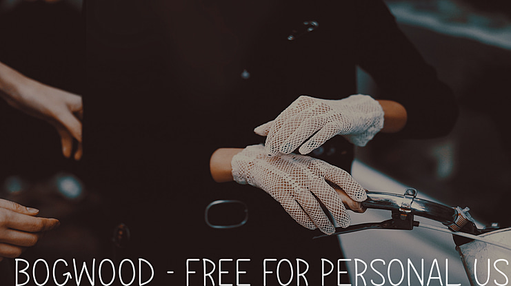 Bogwood - Free For Personal Use Font